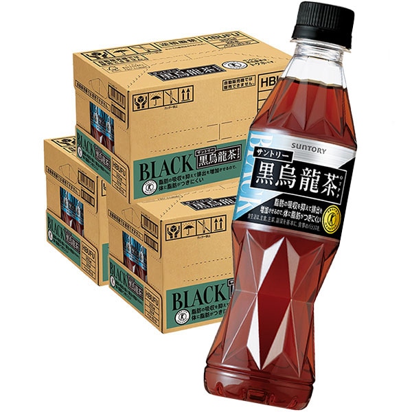 黒烏龍茶 350mlPET 24本入り 3ケース 合計 72本 ウーロン茶 特定保健用食品