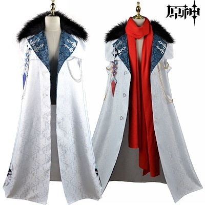 原神Genshin 執行官 ダドリー ファデュイ コスプレ コスチューム 変身 仮装 かつら ステージ服 舞台 ハロウィン クリスマス イベント 大人用 文化祭