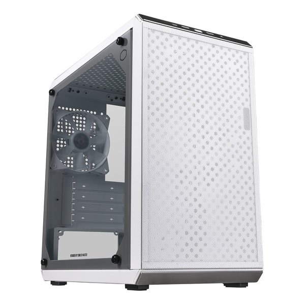 Q300L V2 White 小型・省スペース設計 Micro-ATX ミニタワー PCケース ホワイト Q300LV2-WGNN-S00