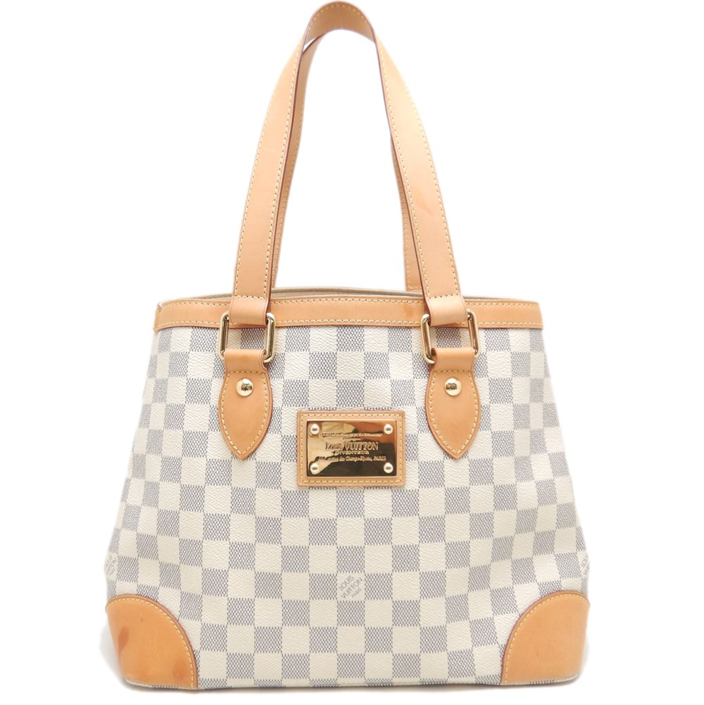 ダミエ アズール ハムステッドPM N51207 ハンドバッグ アズール/252641【中古】