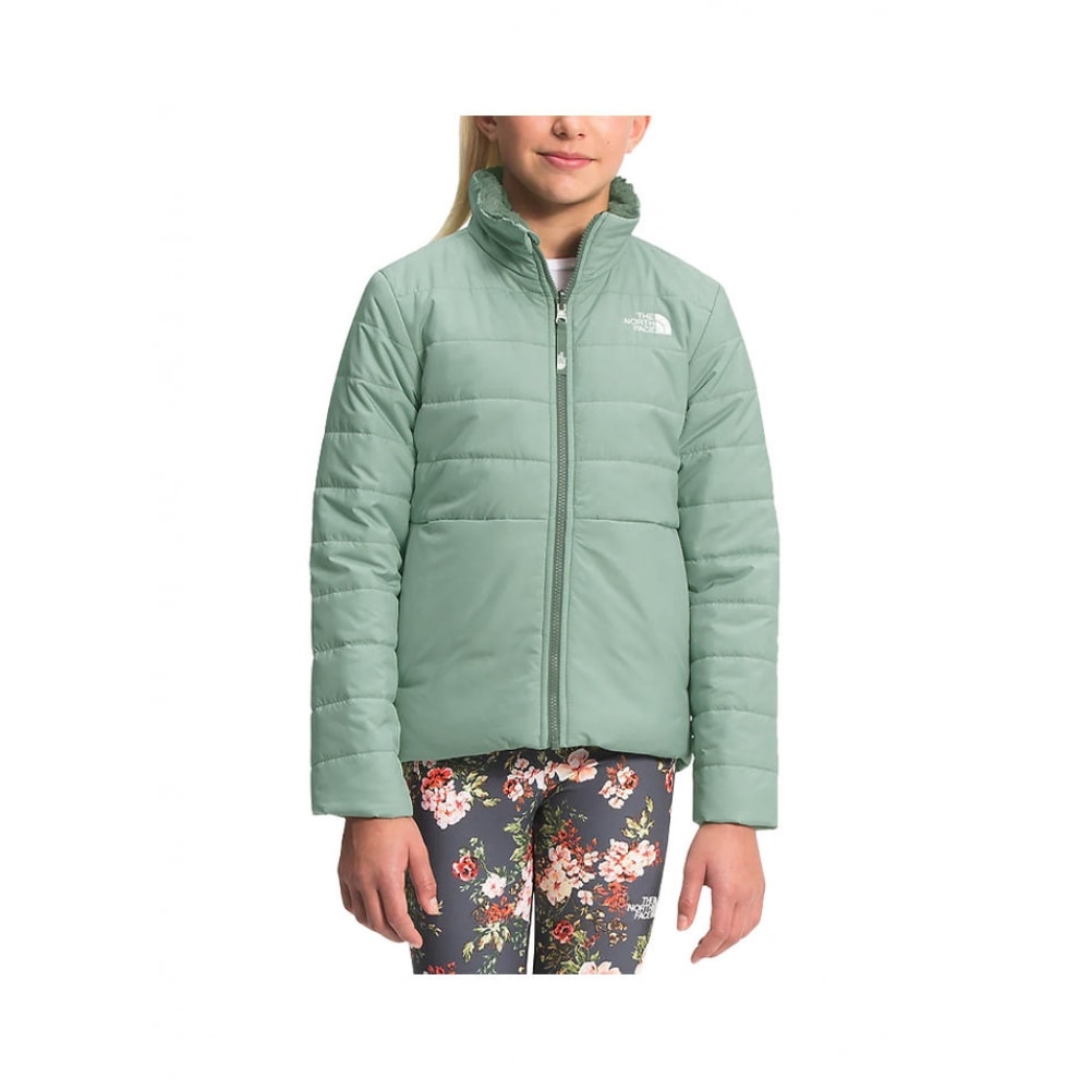 North Face 女の子用両面ジップアップジャケット