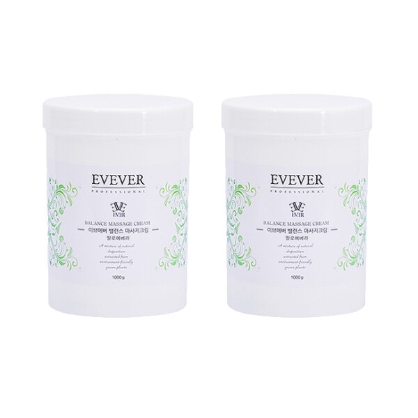 (レディ) イブエバー アロエベラ バランスマッサージクリーム 1000ml 2個 大容量
