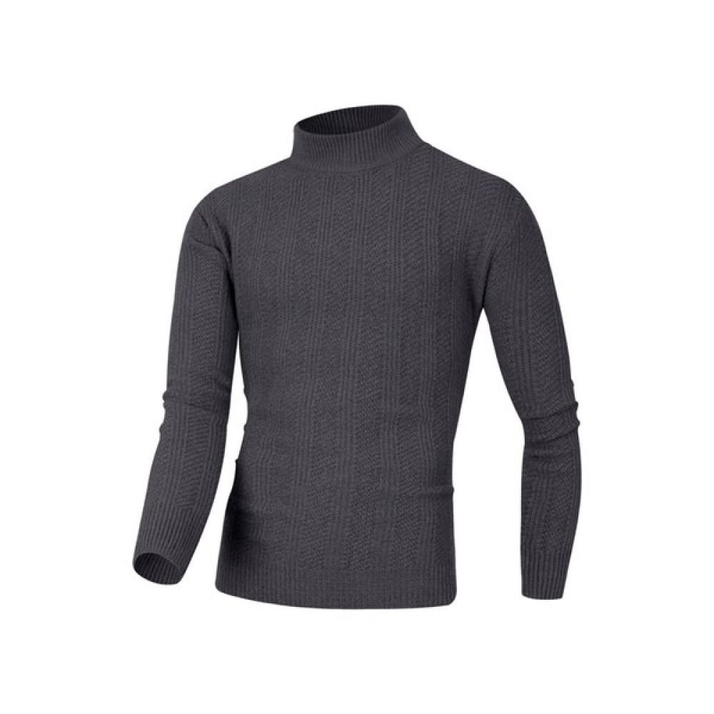 (ハリソン) プレーンハーフポーラーロングスリーブニット 1188 RMN1115