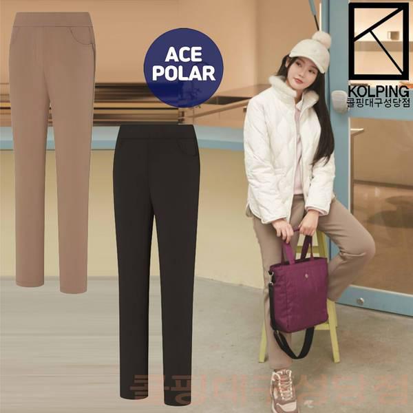 [] ブロック 女性 冬 ウエスト全体バンド 本딩 ミンク起毛パンツ KUP9591W