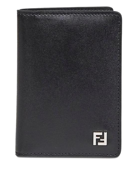 FENDI Men Business Card Wallet 7M0349 AVV6 F0GXN NERO PALLADIO