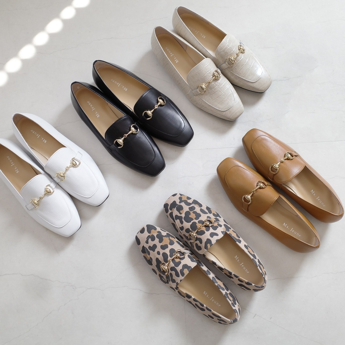 ビット付きローファーパンプス レディース 9,636円