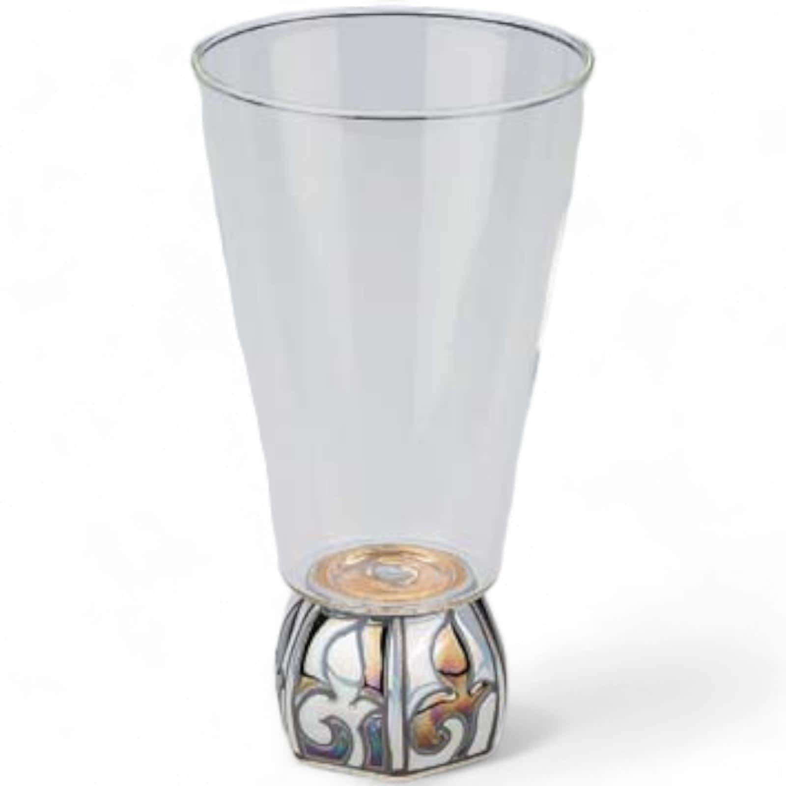 匠美風 有田焼 湯呑み 一合 グラス 六角 螺鈿唐草 日本製