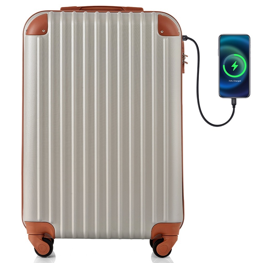 【安心保証付き】キャリーケース Sサイズ スーツケース USB充電ポート付き カップホルダー付き キャリーバッグ スーツケース 2日 3日 小型 TSAロック搭載 おしゃれ240