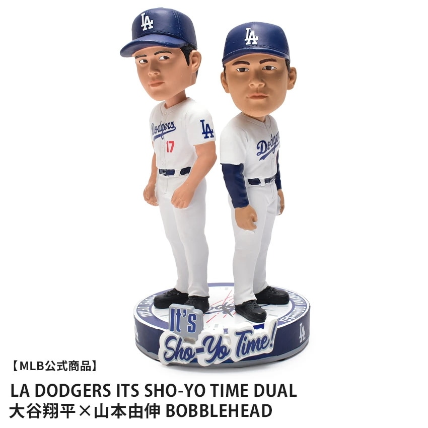 BOBBLEHEAD LA DODGERS ITS SHO-YO TIME DUAL 大谷翔平 山本由伸