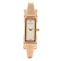グッチ GUCCI 時計 腕時計 グッチ 時計 レディース GUCCI 1500シリーズ 腕時計 YA015560 ウォッチ ホワイトパール/ピンクゴールド