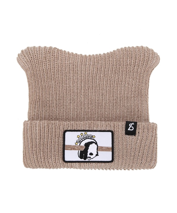☆韓国の人気☆【BLACK SANDS】☆ANIMAL WAPPEN BEANI.E☆ Item BLACK SANDS Animal Wappen Tiger Two Tone Beanie | GVG