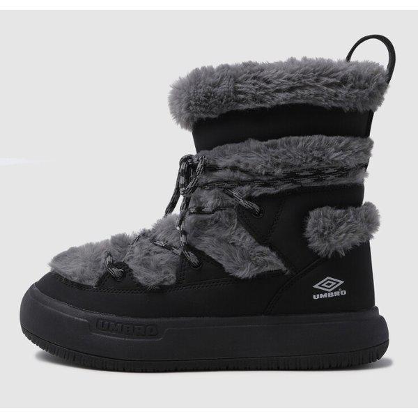 WスノーブーツB1 UQ423ETPN0 BLK0 BEI0