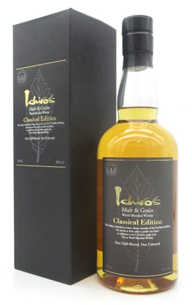 【黒ラベル】イチローズモルト モルト＆グレーン クラシカル エディション ブラックラベル 箱付き 48度 700ml