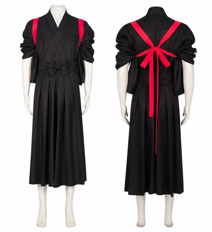 ハイキュー 風 音駒高校 排球部 応援団服 和服 黒尾鉄朗 くろおてつろう 孤爪研磨 こづめけんま コスチューム コスプレ衣装 5点セット サイズ S―XXL