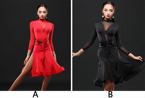 「超高級 ラテンダンス専用」ダンス ドレス 優雅 演出服競技用 ワルツドレス 高級感 エレガント 人