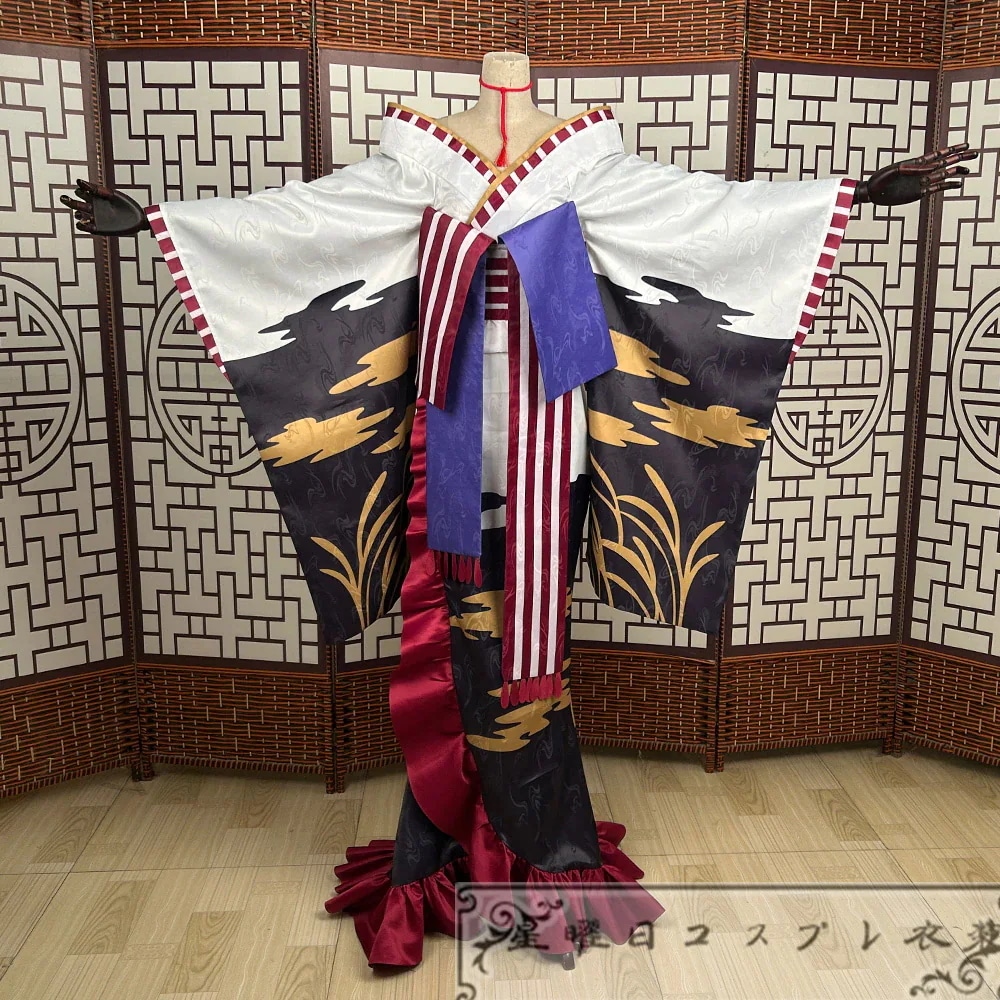 ヴァニタスの手記 女王の牙 ビスティア ベロニカ 着物 コスプレ衣装 コスチューム ハロウィン 変装 仮装