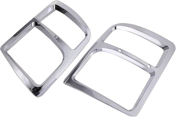 いすゞ 大型 ファイブスター ギガ メッキ ヘッド ライト カバー 左右 セット H27.11～ 等 ABS樹脂製 カスタムパーツ 社外品