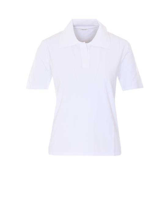 ROBERTO COLLINA Women Polo Shirts 261FXA31024 01 White