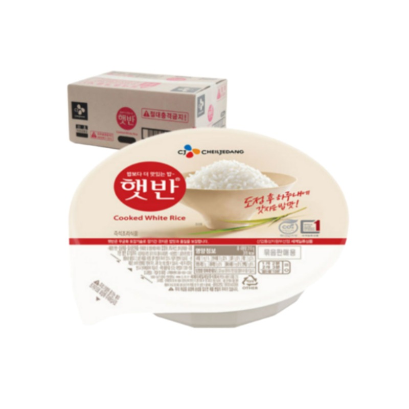CJ第一製糖 ヘッパン 白ごはん 200g×30個（レトルトごはん）