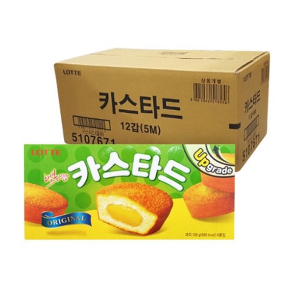 カスタード6入x12箱（1箱）おやつ菓子団体給食モンシェル