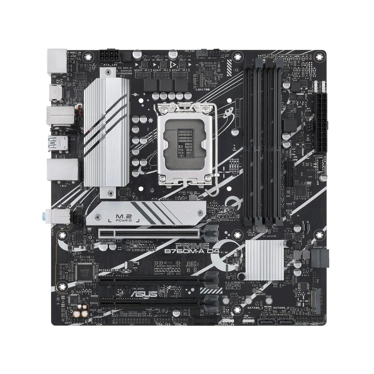 PRIME B760M-A D4 Micro ATXマザーボード