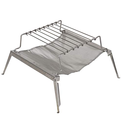 秘密のグリルちゃん 炭 焚火台 BBQグリル【超軽量&コンパクト】Q1-506