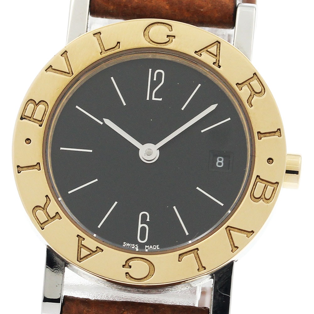 ブルガリ BVLGARI BB26SGL ブルガリブルガリ デイト クォーツ レディース _941311【中古】