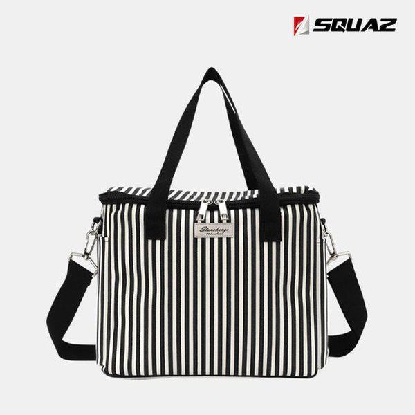 保冷バッグ ストライプ クーラーバッグ 保温保冷 ゴルフバッグ キャンプ弁当 旅行カバン ピクニック SAJB003