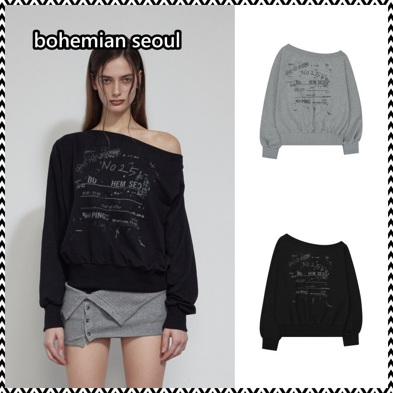 bohemian seoul TIME LOG SWEATSHIRT