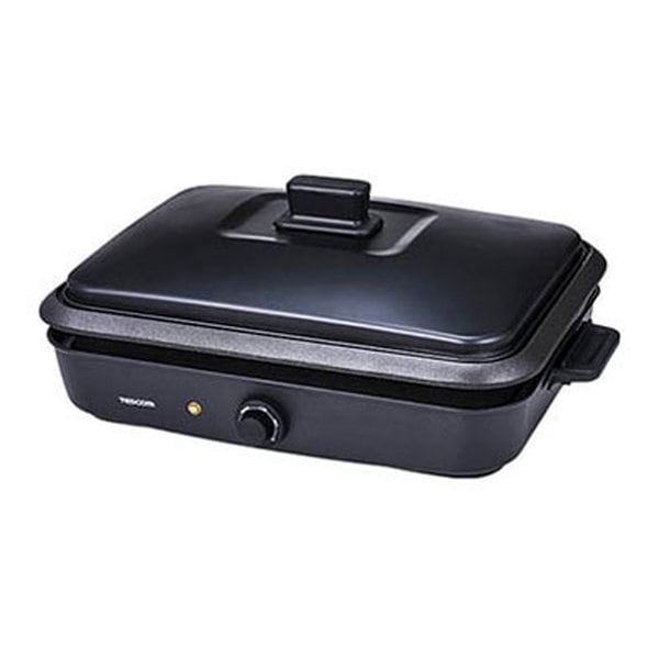 ホットプレート 2段同時調理 無段階温度調整 ブラック THP70A-K