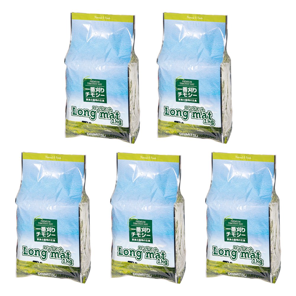 オリミツ　ロングマット　１ｋｇX５　うさぎ　牧草　ＣＲＣ50―77―15―00―00