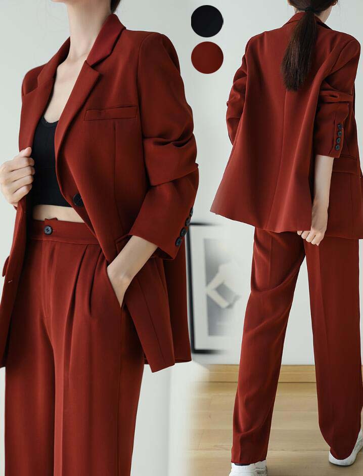 カジュアルスーツ リクルートスーツ セットアップ オフィス OL 上品 ママスーツ レディース フォーマルスーツ 入学式 卒業式 体型カバー パンツスーツ 通勤 就活スーツ セレモニースーツ 可愛い