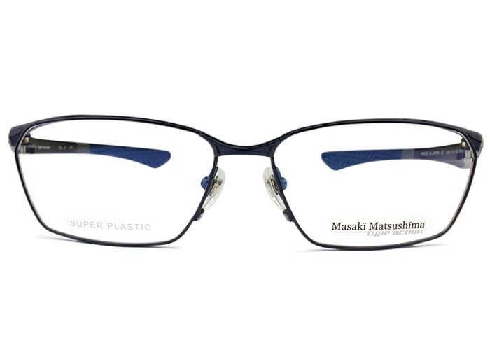 メガネ mfs-129 c.2 ネイビー/グレーパール メンズ