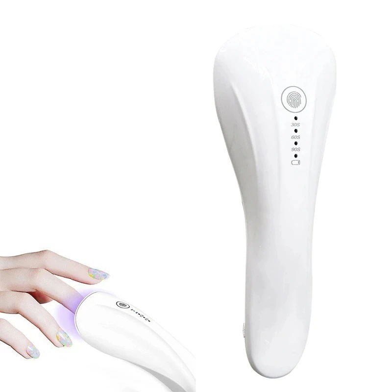 1つ買うと12つ無料ハンディ ネイルライト LEDライト ネイルドライヤー ハンドヘルド レジン用 ネイルランプ Mini83