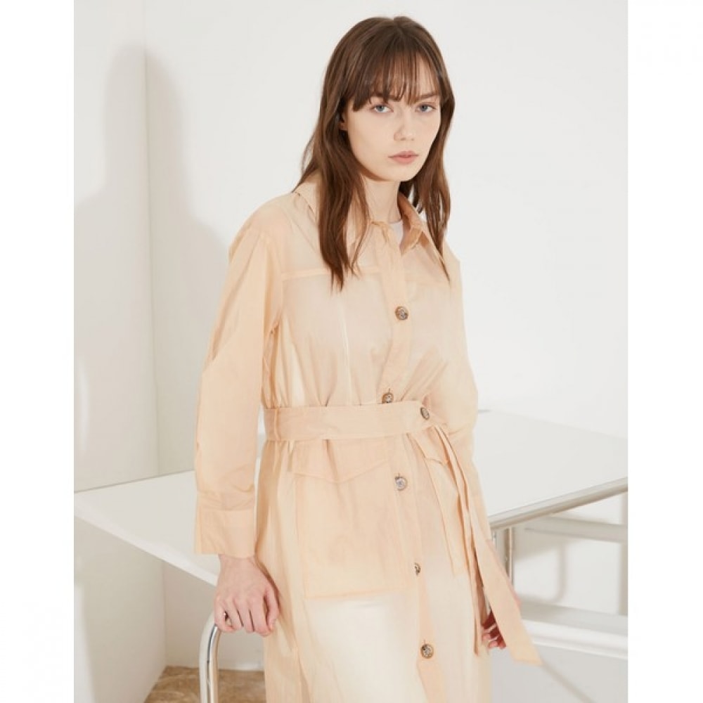 [オリビアローレン] ベルト付きトレンチコート_VOCL3M4211