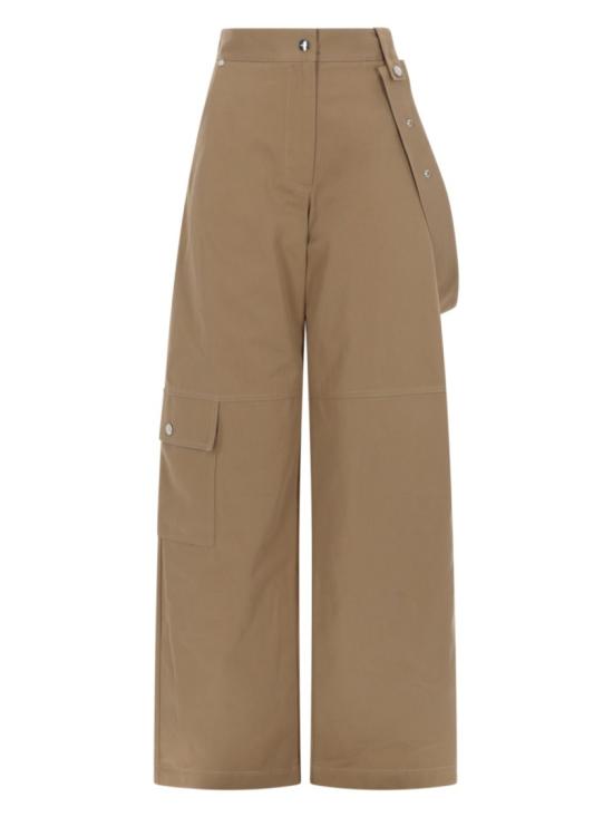 MSGM Women Pants 4041MDP06 26710424 Neutrals