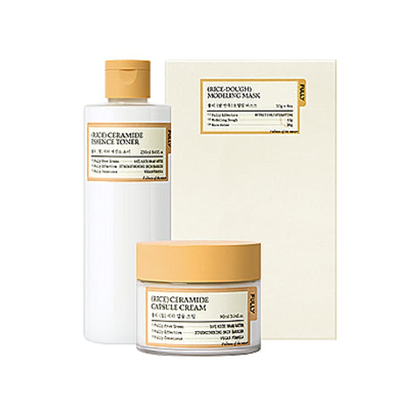 米 セラミド 3種 セット(トナー/モデリングパック/クリーム)米セラミドエッセンストナー 250ml/米セラミドカプセルクリーム 90ml /米モデリングマスク