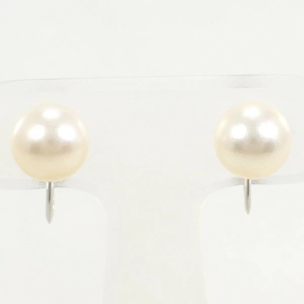K14 14金 WG ホワイトゴールド イヤリング パール(真珠) ジュエリー 中古