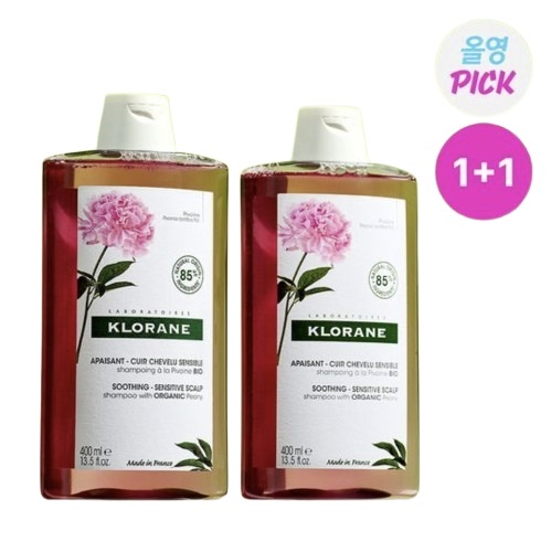 [1月オールヤングピック][敏感頭皮&頭皮鎮静] ピオニーシャンプー400ml企画(1 + 1)