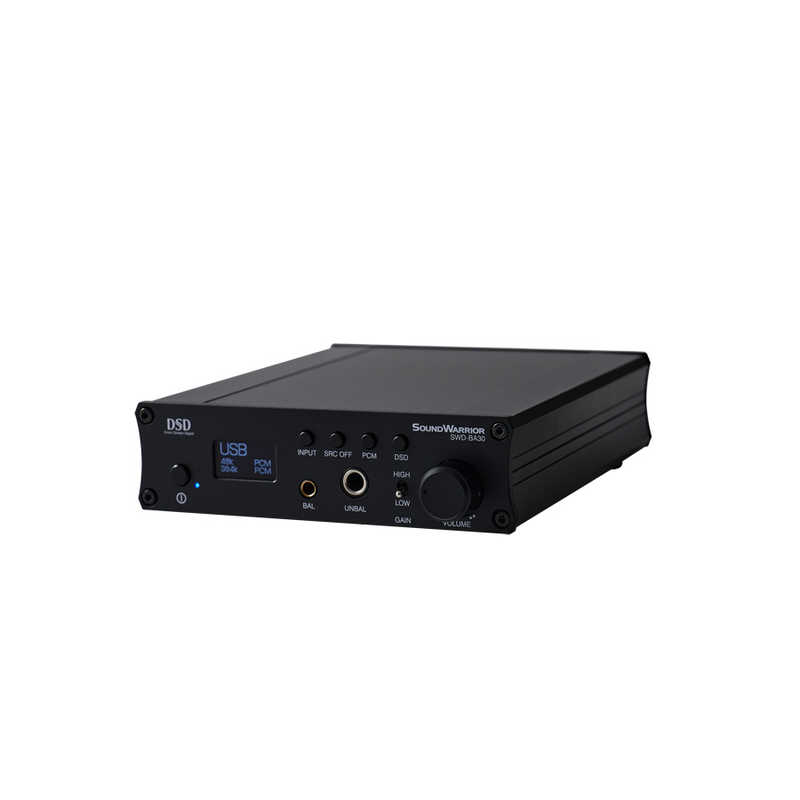 SOUND WARRIOR　USB DAC/ヘッドホンアンプ　SWD-BA30