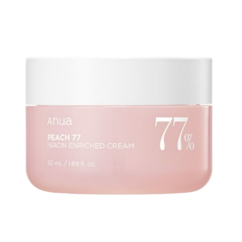 桃(もも) 77 ナイアシン インリッチド クリーム 50ml (鎮静/弾力/保湿/栄養/活力/光彩/しわ防止)