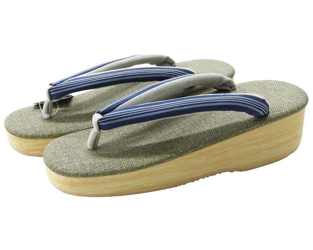 草履 菱屋謹製 カレンブロッソ カフェ草履 Ｌ寸 博多織 Calen Blosso Cafe ZORI viborom 新品 n2085