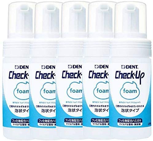 ライオン DENT . Check-up foam 100ml × 5本 デント チェックアップ フォーム 医薬部外品
