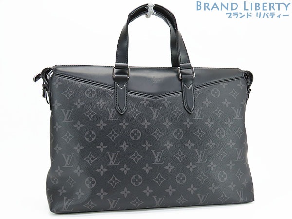 美品ルイヴィトンモノグラムエクリプスブリーフケースエクスプローラービジネスバッグ書類かばんハンドバッグM40566