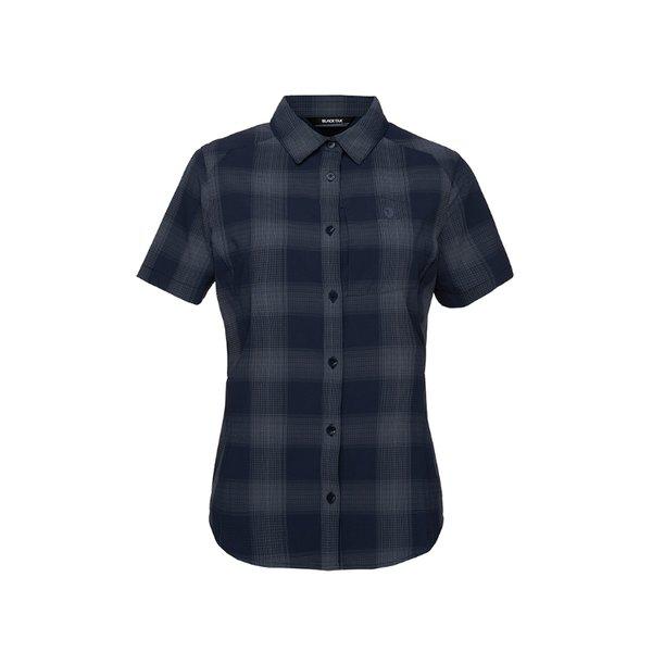 ブラックヤック 女性 軽量 ストレッチ 半袖シャツ 2 NAVY 1BYYSMV502NA