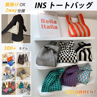 ins トートバッグ レディース 小さめ 軽い 軽量 ミニ ...のサムネイル