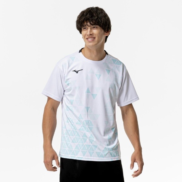 ミズノ MIZUNO ゲームシャツ ラケットスポーツ 半袖 メンズ 62JAC02001