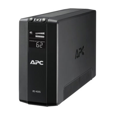 シュナイダーエレクトリック（APC） 無停電電源装置（UPS） APC RS 400VA Sinewave Battery Backup 100V BR400SJP