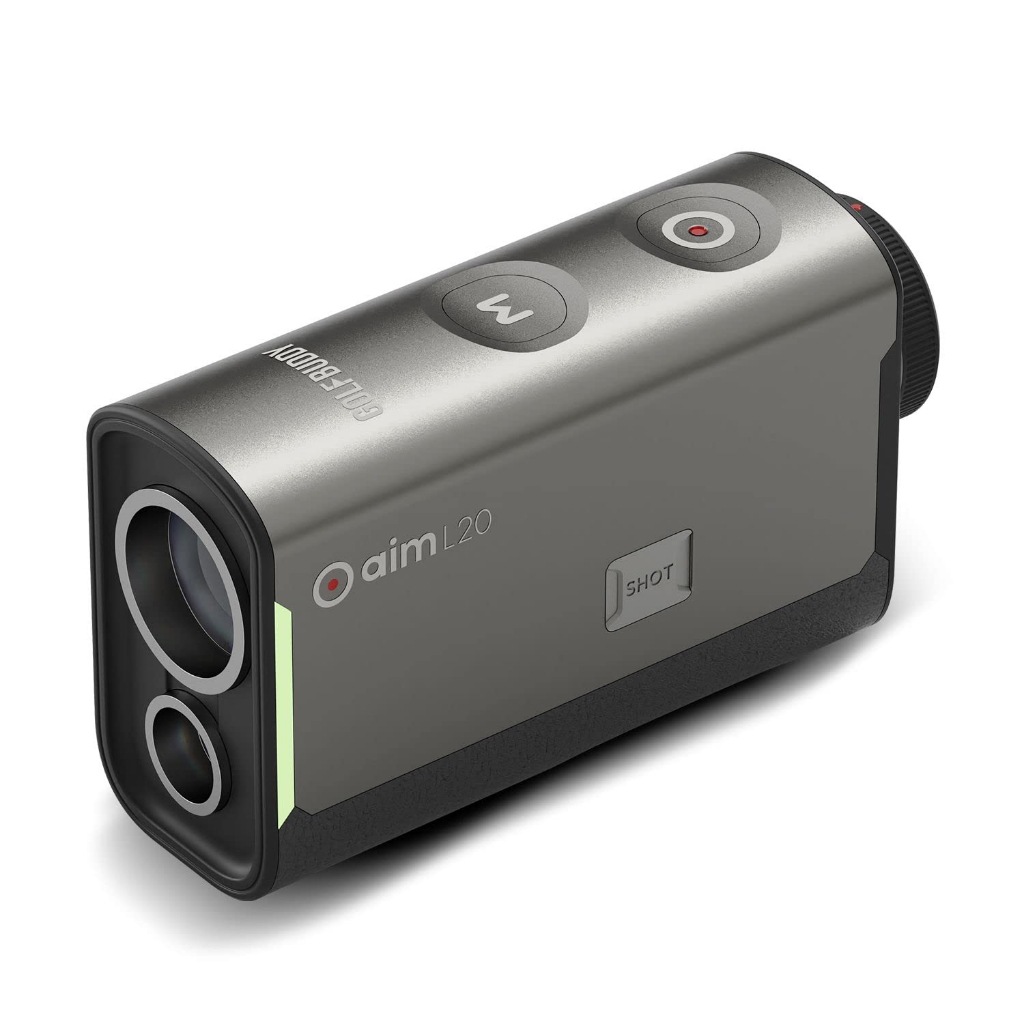 Aim L20 レーザー距離計レザー磁気ケース付き高性能ショットトラッキング2 カラースマート OLEDパッティング範囲 2 880 ヤードIPX4 防水