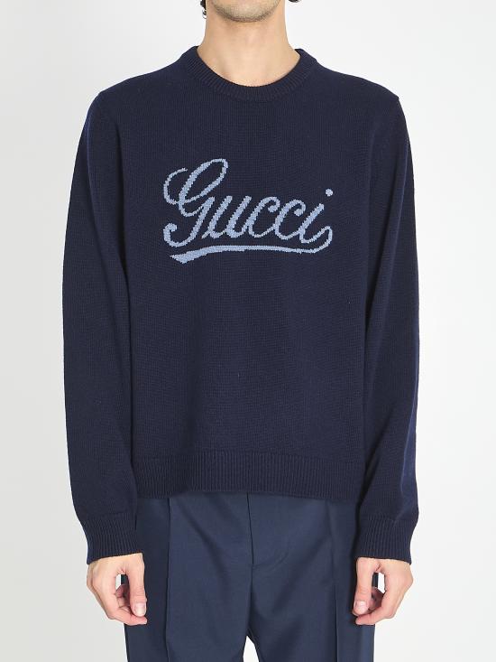GUCCI Men Sweater 795347 BLUE